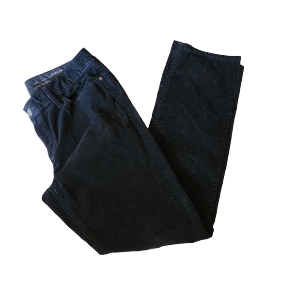 Eddie Bauer Black Modern Slim Straight Corduroy Pants - Picture 7 of 8